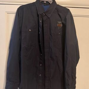 Dress shirt some light fading